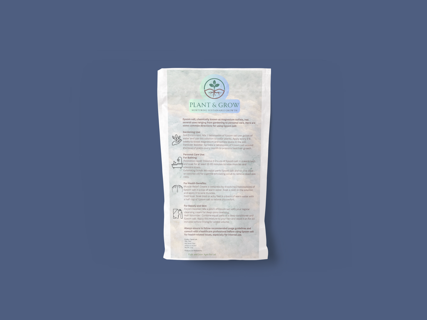 Epsom Salt for garden 1 kg